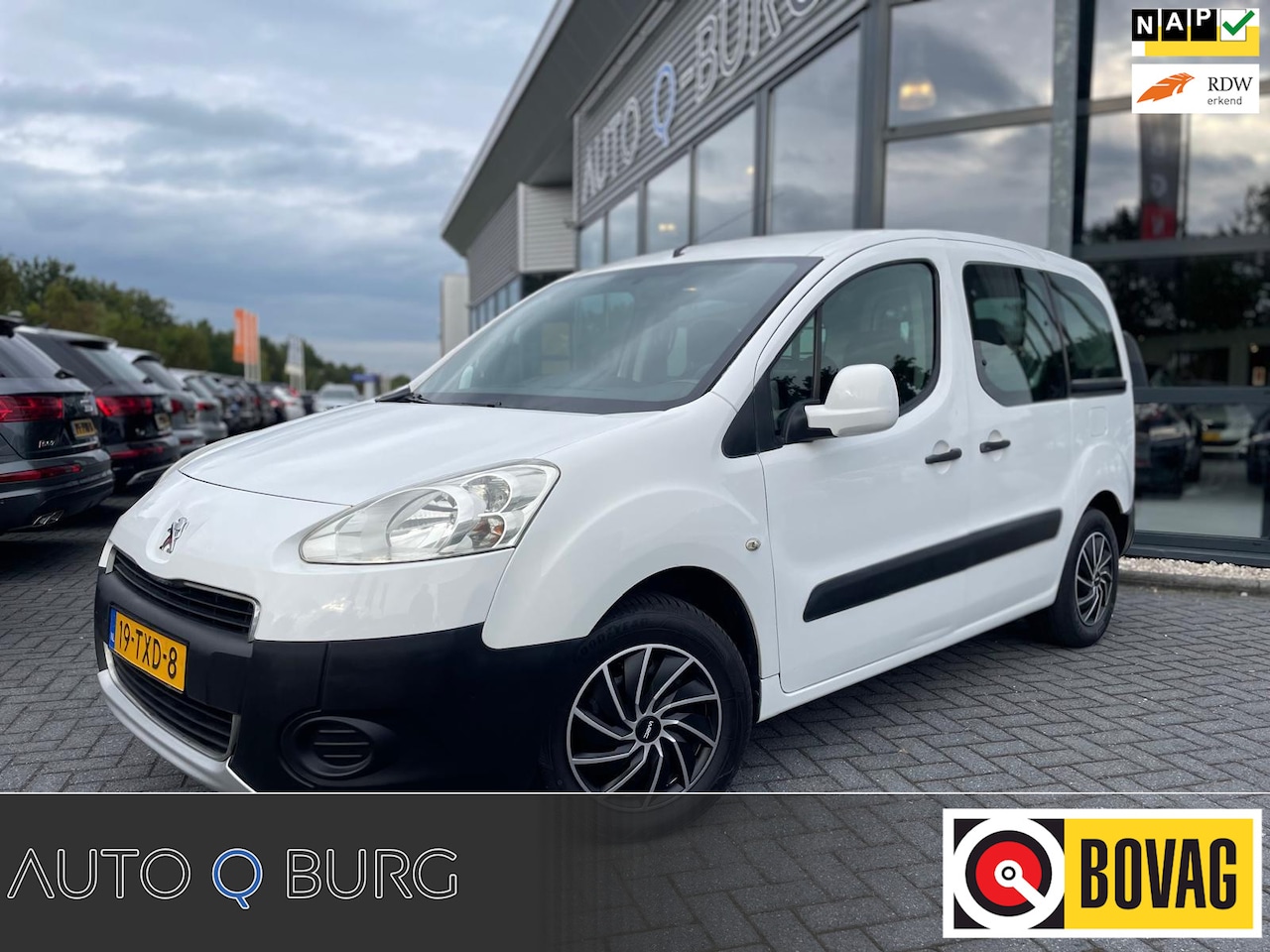 Peugeot Partner Tepee - 1.6 e-HDi Active | Airco | 5 Zitplaatsen | Dubbele schuifdeuren | 1 Eigenaar | - AutoWereld.nl