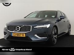 Volvo V60 - T8 AWD RECHARGE INSCRIPTION -PANO.DAK|GEVENT.LEDER|TREKHAAK|360°CAM|HK-AUDIO|19"