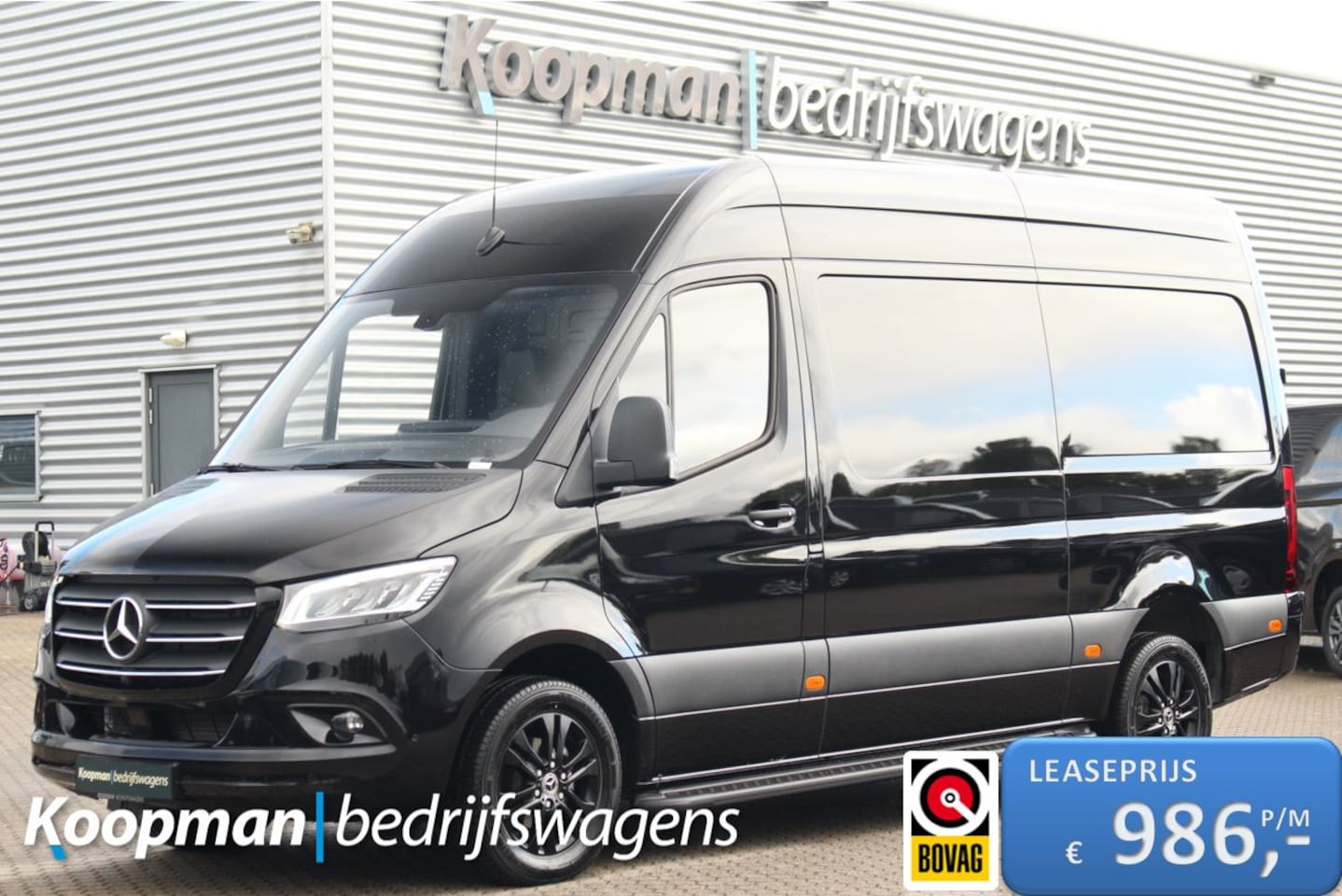 Mercedes-Benz Sprinter - 317 2.0CDI 190pk L2H2 | 360° Camera | LED | Gev. Stoel | Navi MBux 10 | Cruise | Blindspot - AutoWereld.nl