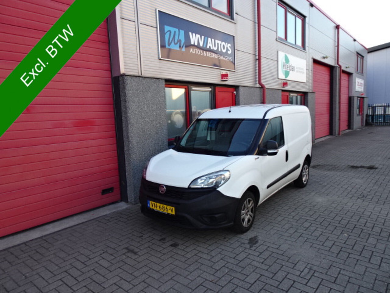 Fiat Doblò Cargo - 1.3 MJ L1H1 Actual airco - AutoWereld.nl