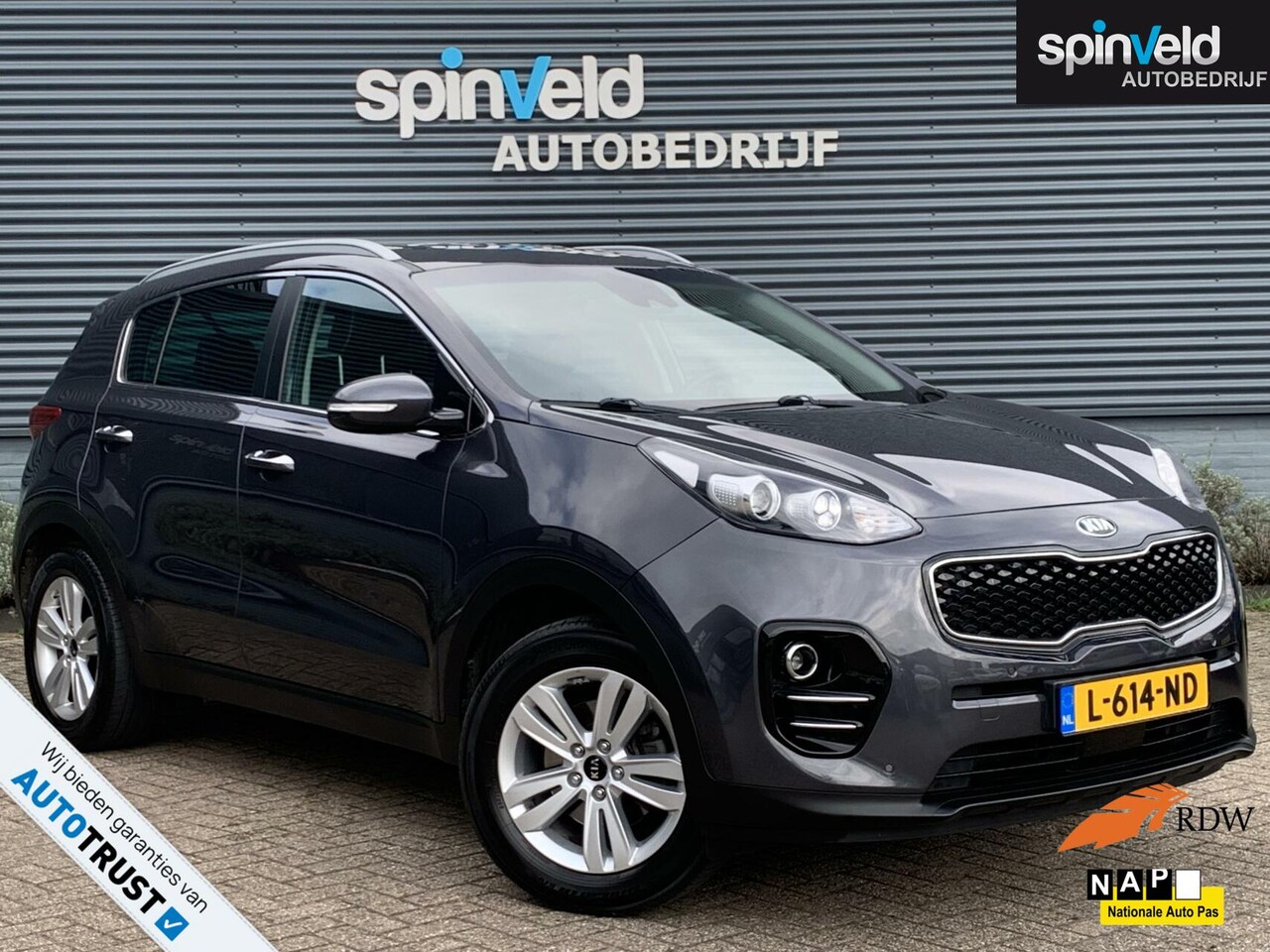 Kia Sportage - 1.6 GDI ExecutiveLine BJ`17 BTW -auto Dealer ond. Navi LED - AutoWereld.nl