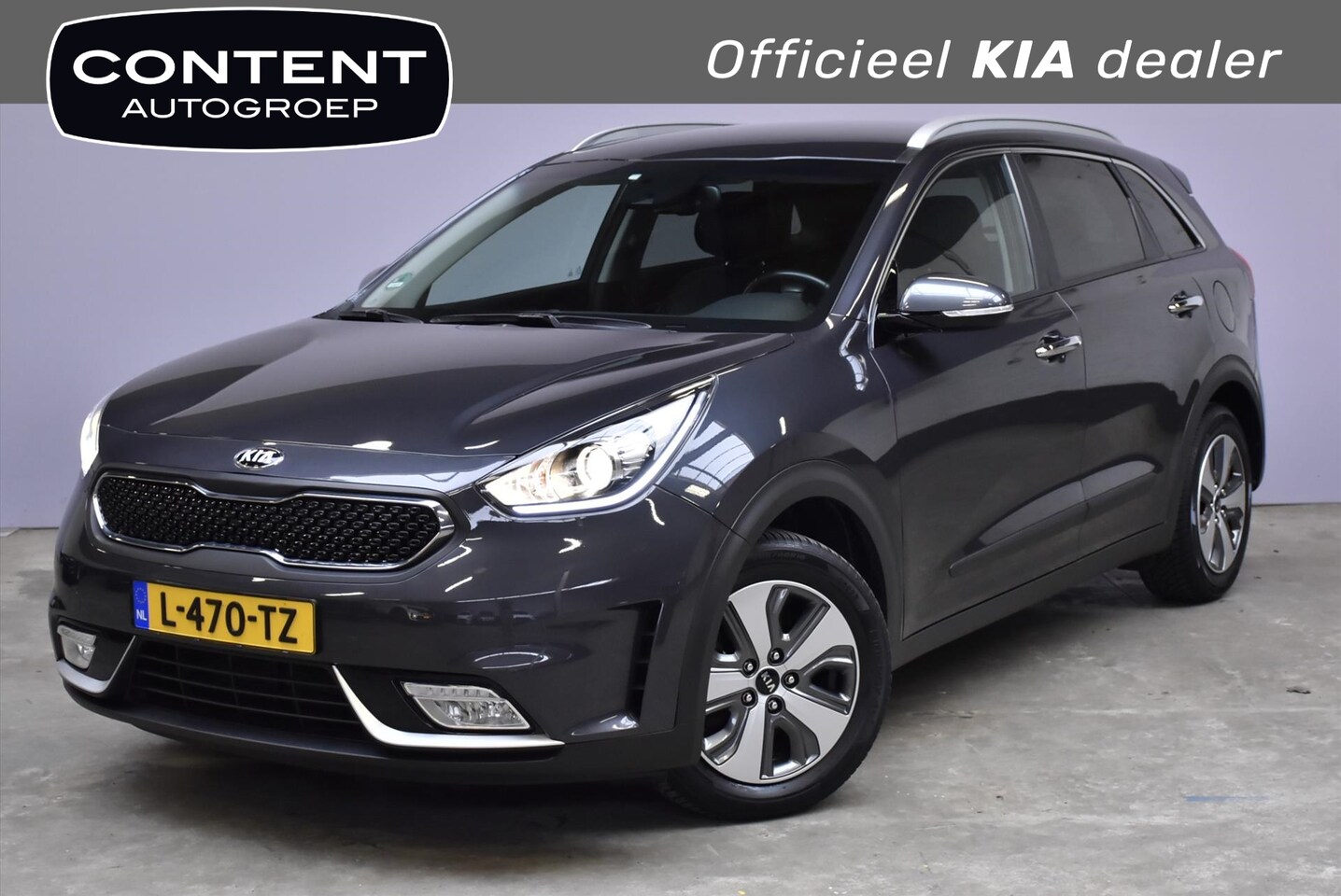 Kia Niro - 1.6 GDi Hybrid 141pk DCT6 DynamicLine - AutoWereld.nl