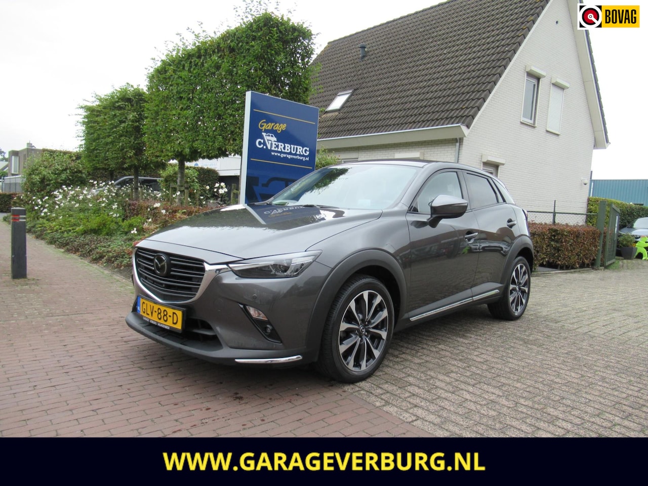 Mazda CX-3 - 2.0 SkyActiv-G 121 Luxury Automaat (Navi,Camera360,AdaptiveCruise,Stoel+stuurverwarming,BO - AutoWereld.nl