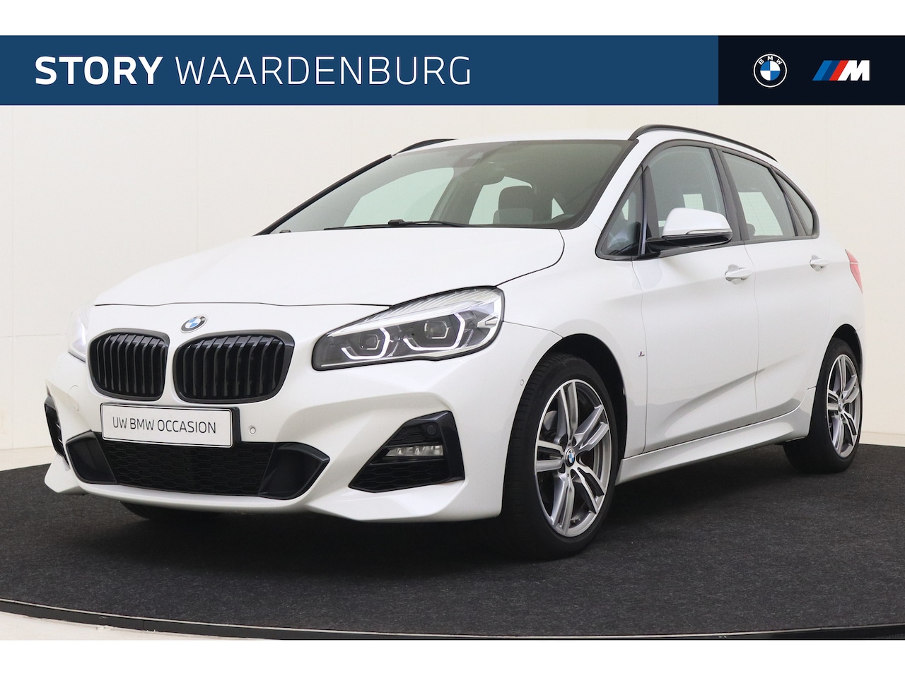 BMW 2-serie Active Tourer - 218i High Executive M Sport Automaat / Achteruitrijcamera / Sportstoelen / Head-Up / Park - AutoWereld.nl