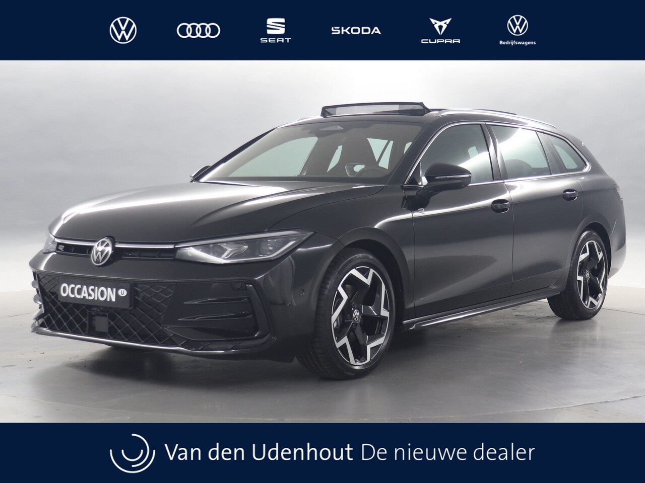 Volkswagen Passat Variant - 1.5 eTSI 150pk R-Line Business DSG / Panoramadak / Camera / Stoel/Stuurverwarming - AutoWereld.nl