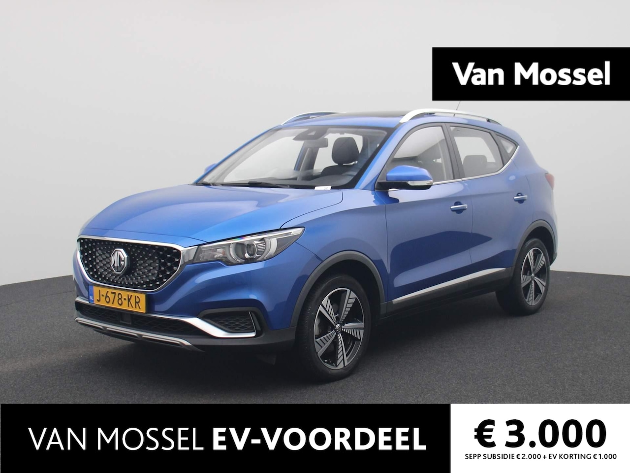 MG ZS - EV Luxury 45 kWh | PANORAMADAK | LEDER | ACHTERUITRIJCAMERA | PARKEERSENSOREN | ADAPTIVE C - AutoWereld.nl