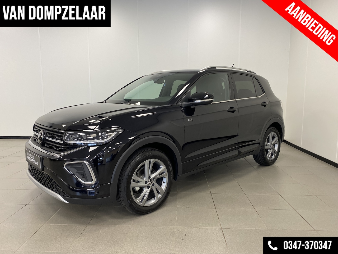 Volkswagen T-Cross - 1.0 TSI R-LINE / AUTOMAAT / 115PK / CAMERA / H.LEDER / '24 / CARPLAY / - AutoWereld.nl