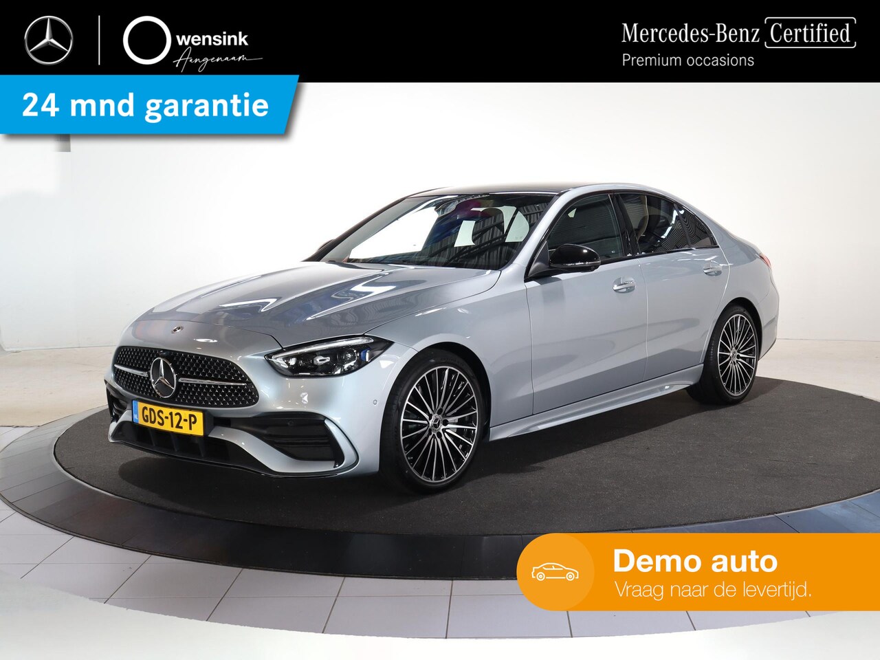 Mercedes-Benz C-klasse - 180 AMG Line | Panoramadak | Night | Digital Light | 360 camera | Keyless | Memory | - AutoWereld.nl