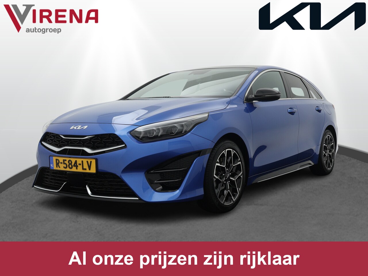 Kia Pro cee'd - 1.5 T-GDi GT-Line 160pk. Automaat LED Koplampen - Navigatie - Adaptief Cruise Control - Do - AutoWereld.nl