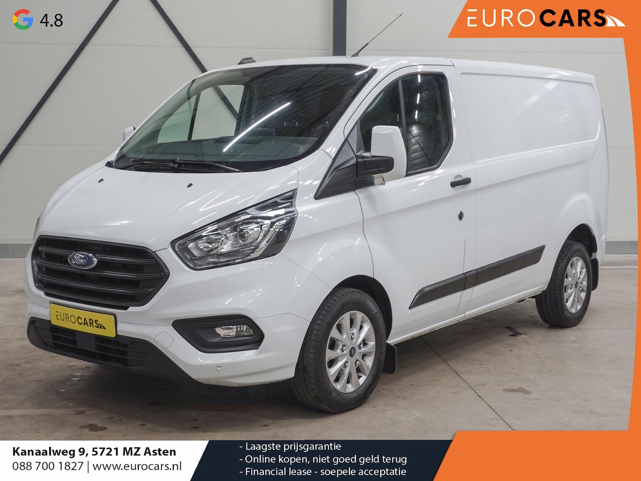 Ford Transit Custom - 280 2.0 TDCI L1H1 Trend Automaat Navi Parkeersensoren Airco Camera Carplay - AutoWereld.nl