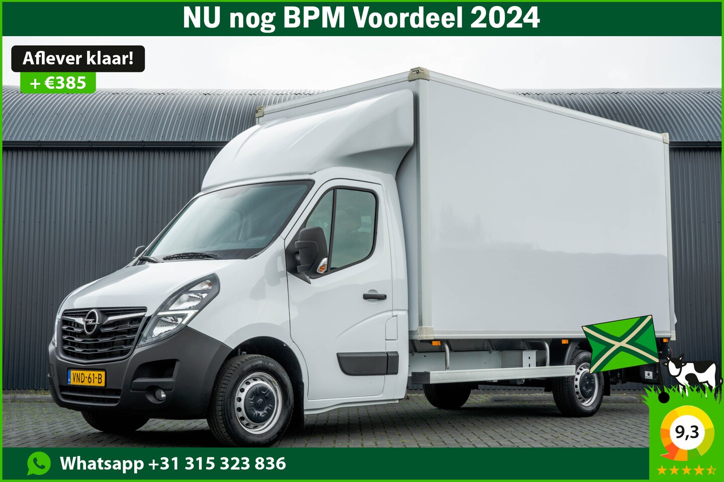 Opel Movano - **2.3 CDTI BiTurbo | Bakwagen met Laadklep | Euro 6 | 146 PK | A/C | Cruise | Navigatie | - AutoWereld.nl