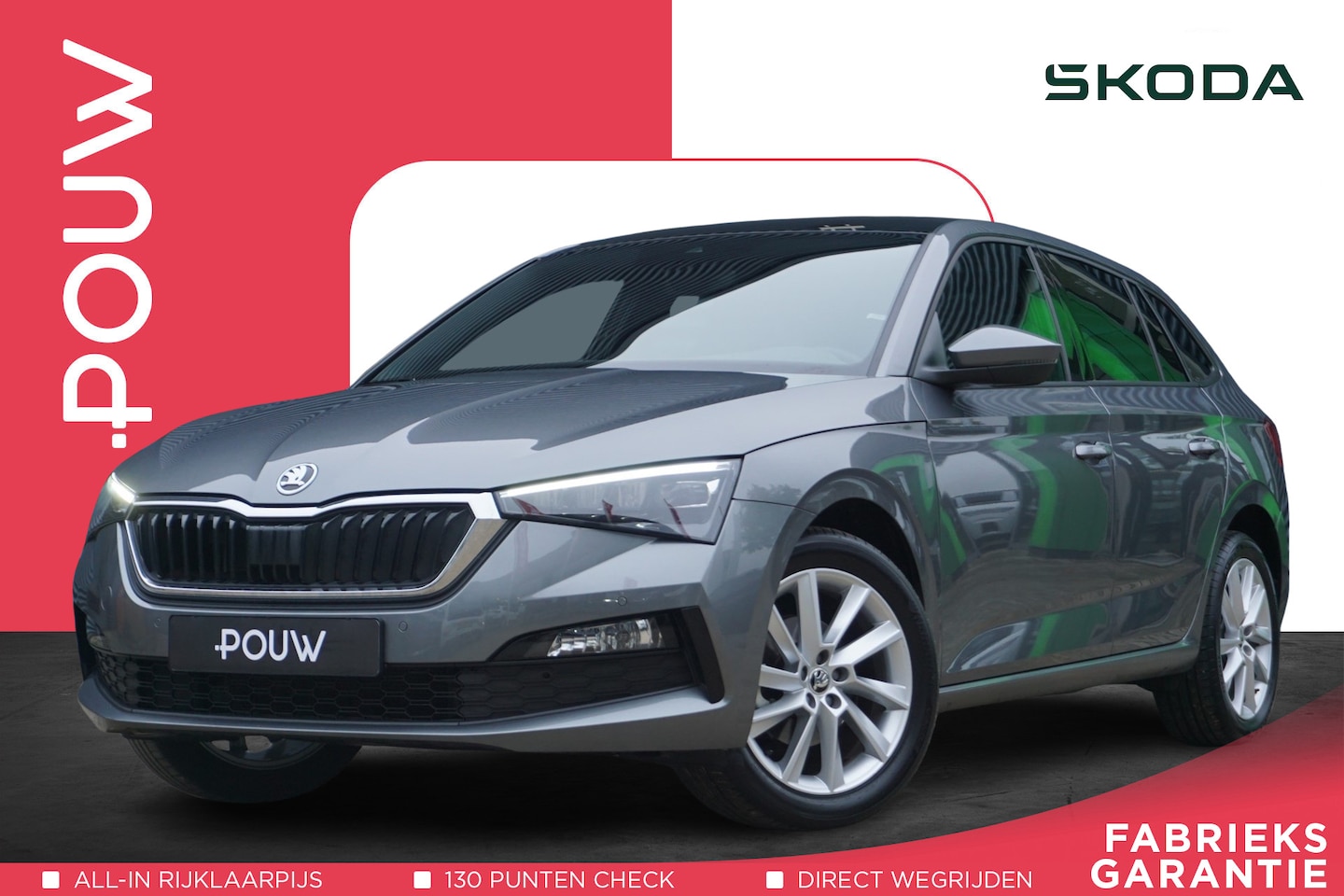 Skoda Scala - 1.0 TSI 110pk DSG Sport Business | Panoramadak | Sportstuur / Stoelen | PDC Voor & Achter - AutoWereld.nl