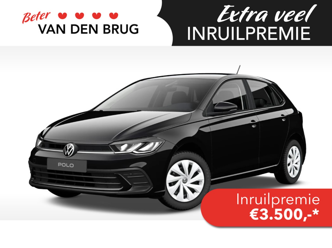 Volkswagen Polo - 1.0 MPI Polo 80pk | Cruise Control | LED | Apple carplay - AutoWereld.nl