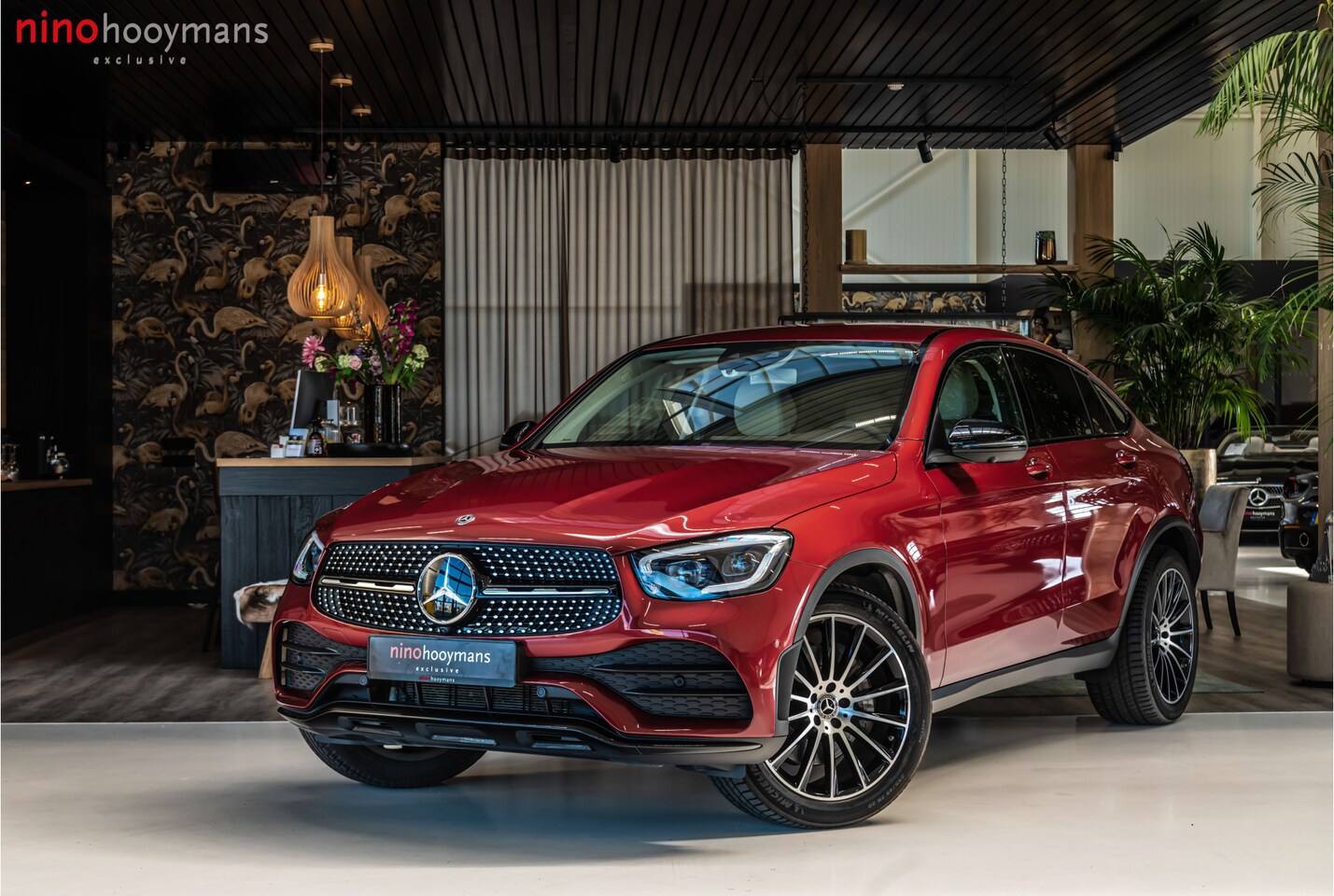 Mercedes-Benz GLC-klasse Coupé - 300 4MATIC AMG | Night pakket | Distronic | Memory |Sound systeem | Sfeerverlichting | Lux - AutoWereld.nl