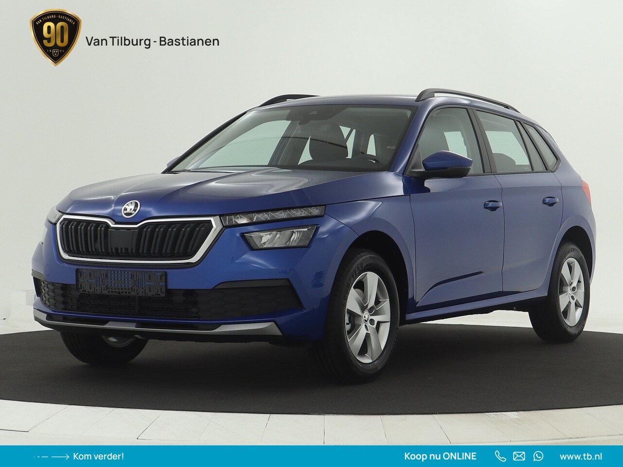 Skoda Kamiq - 1.0 110pk TSI Ambition | Carplay | Cruise control | Airco | Lederen stuurwiel | - AutoWereld.nl