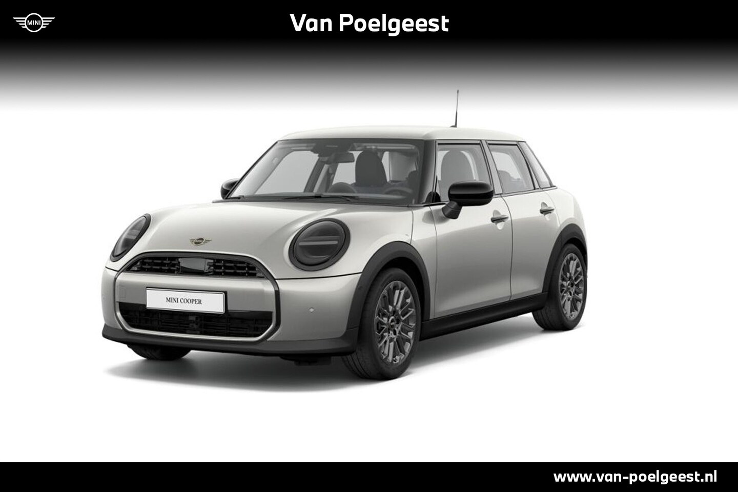 MINI Cooper - 5-deurs 1.5 Cooper C Essential | 17 inch U-Spoke grey | Dak in carrossiekleur - AutoWereld.nl