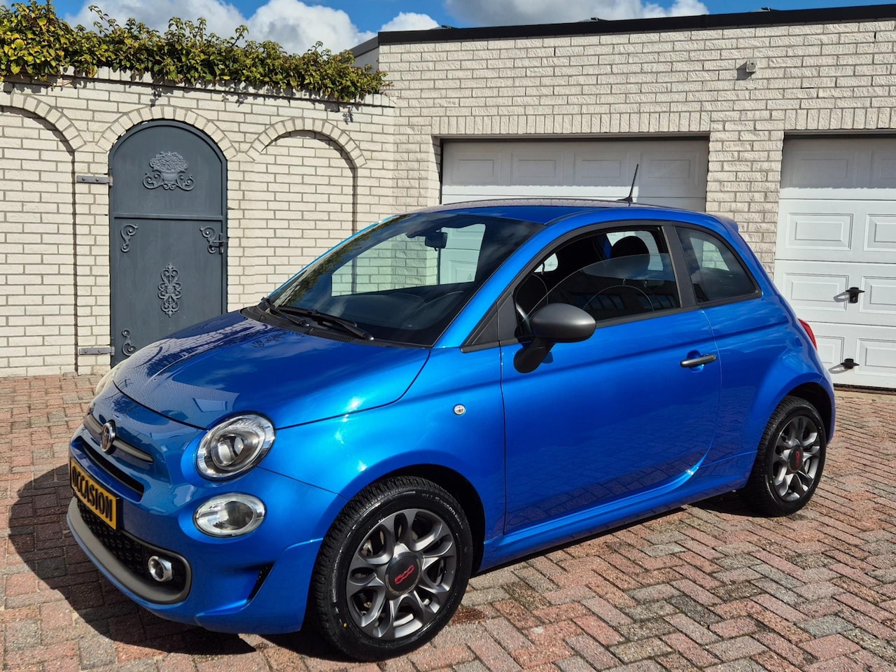 Fiat 500 - 500S 1.2 Airco-Navigatie-Cruise-Led-Carplay-Pdc-1e eig. - AutoWereld.nl