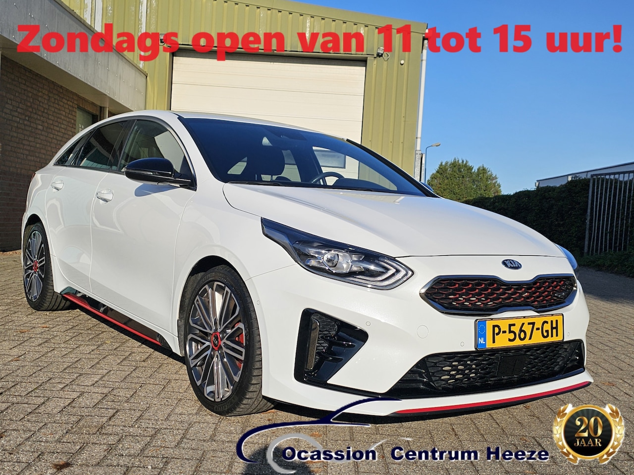 Kia Pro cee'd - 1.6 T-GDi GT 1.6 T-GDI GT, 204 PK! Leder/Alcantara! Camera! Zondag OPEN! - AutoWereld.nl