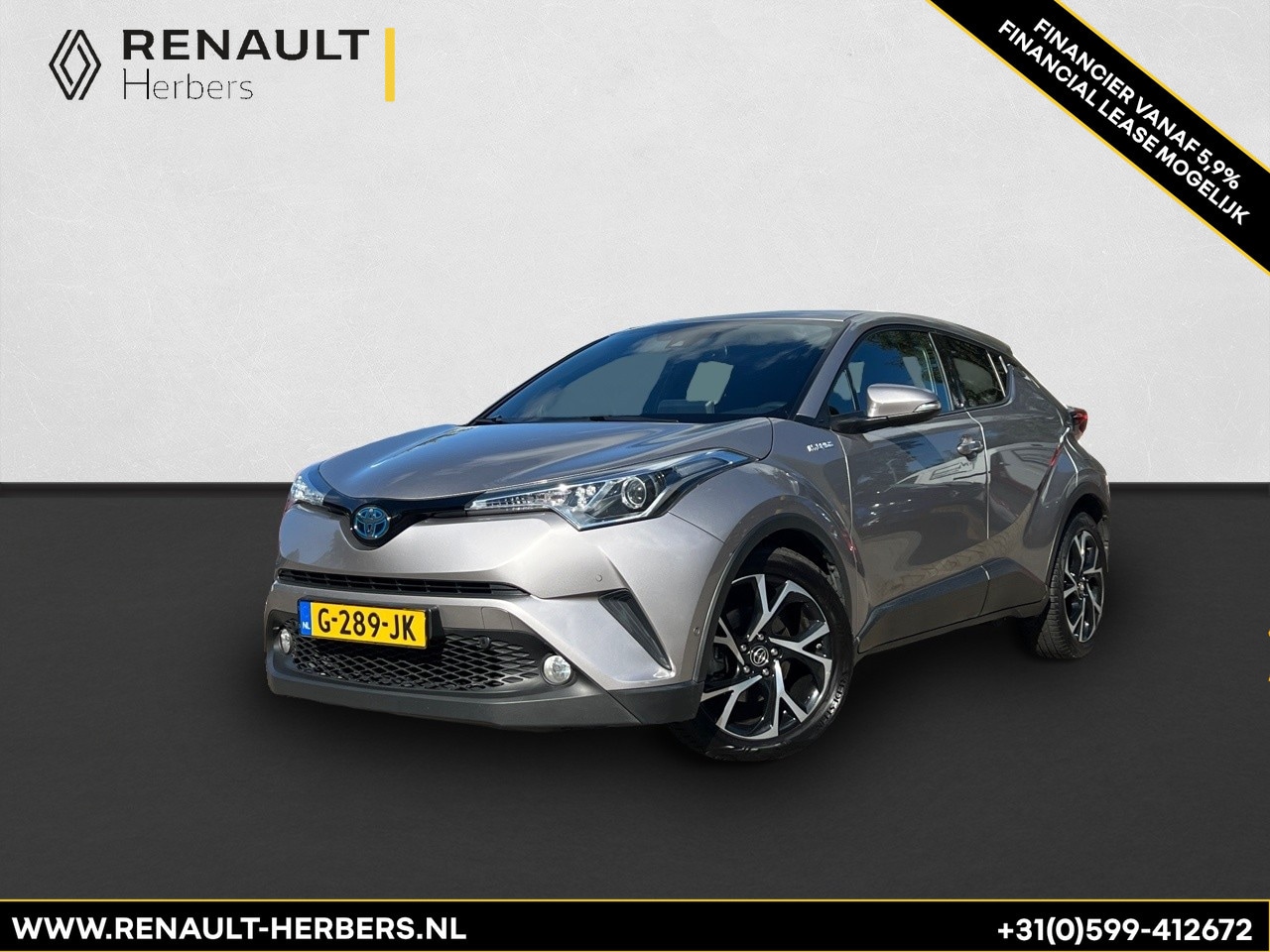 Toyota C-HR - 1.8 Hybrid Dynamic / KEYLESS / CAMERA / CRUISE / 18'' / STUUR / STOELVERW - AutoWereld.nl