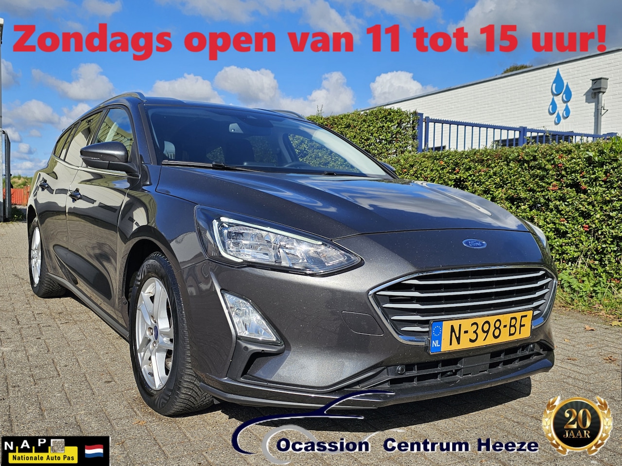 Ford Focus Wagon - 1.0 EB Tr Edition Bns, 1e Eig! Adapt Cruise! Carplay! Zondag OPEN! - AutoWereld.nl