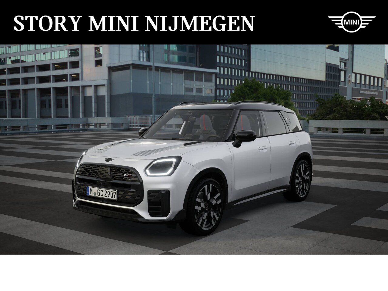 MINI Countryman - S ALL4 Automaat / JCW / Pakket XL / 20" John Cooper Works Flag Spoke 2-tone - AutoWereld.nl