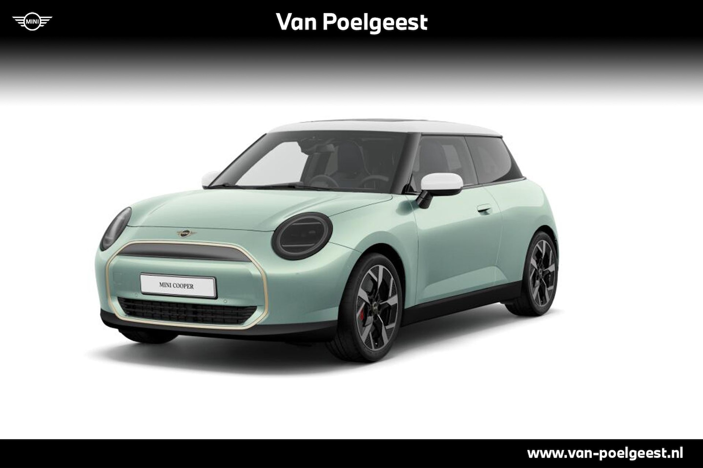 MINI Mini-Electric - Cooper 3-deurs Cooper E Favoured 40.7 kWh | Pakket M | Dak en spiegelkappen in wit - AutoWereld.nl