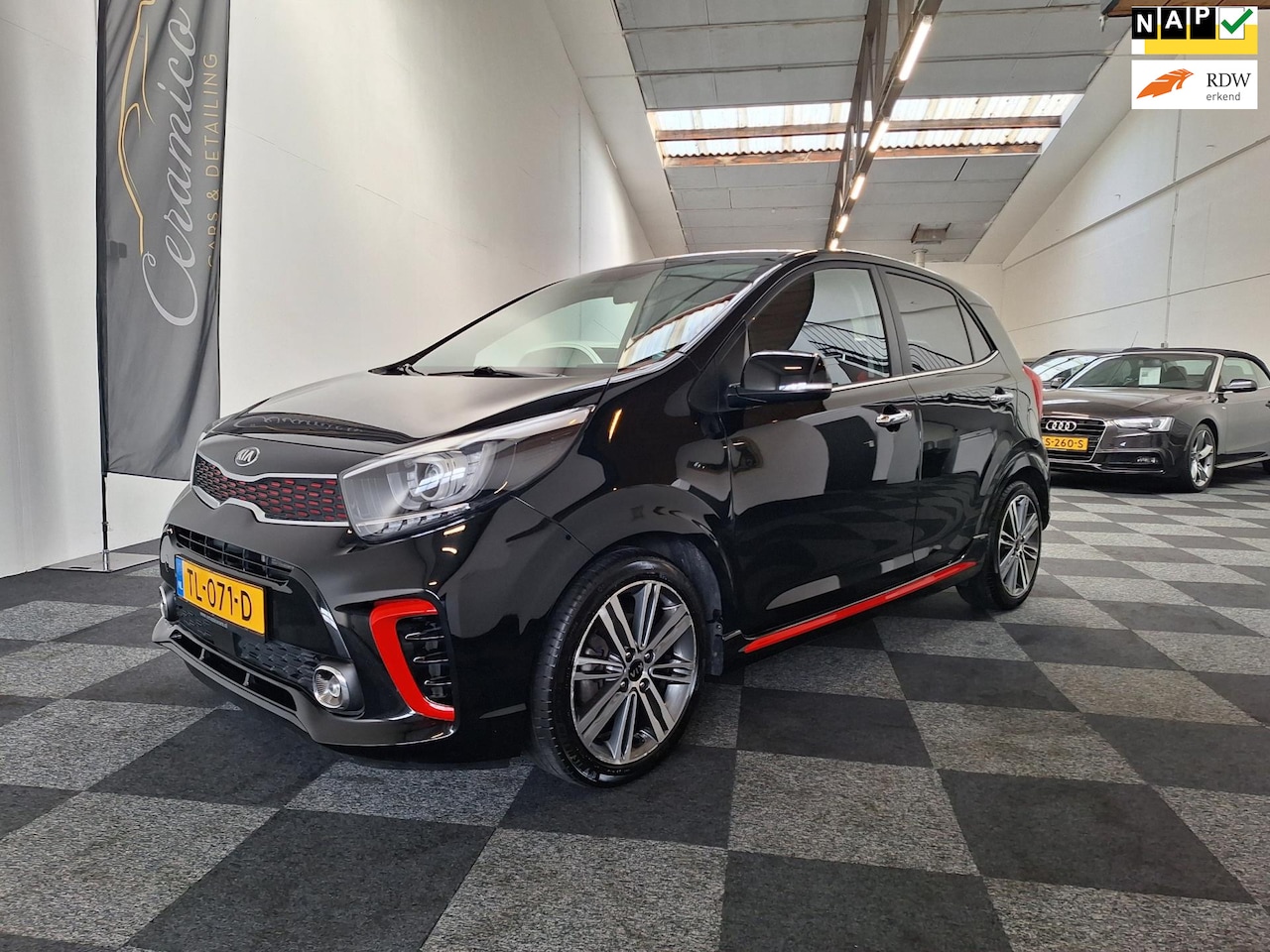 Kia Picanto - 2018. 1.2 GT-Line MET SLECHTS 88.000 km NAP. - AutoWereld.nl