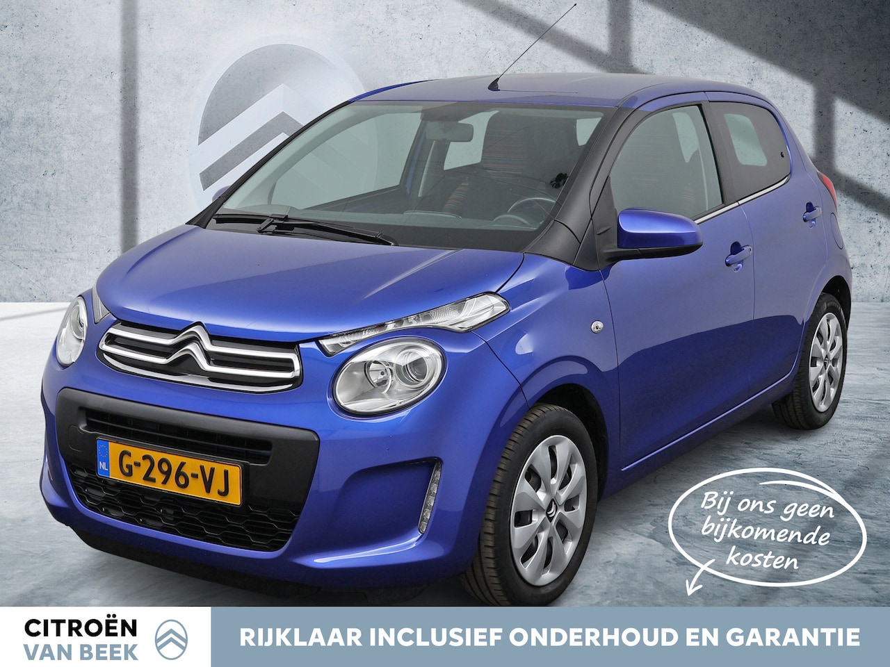 Citroën C1 - VTi 72pk Automaat Feel Rijklaar | Airco | Bleutooth | Extra getint glas | - AutoWereld.nl