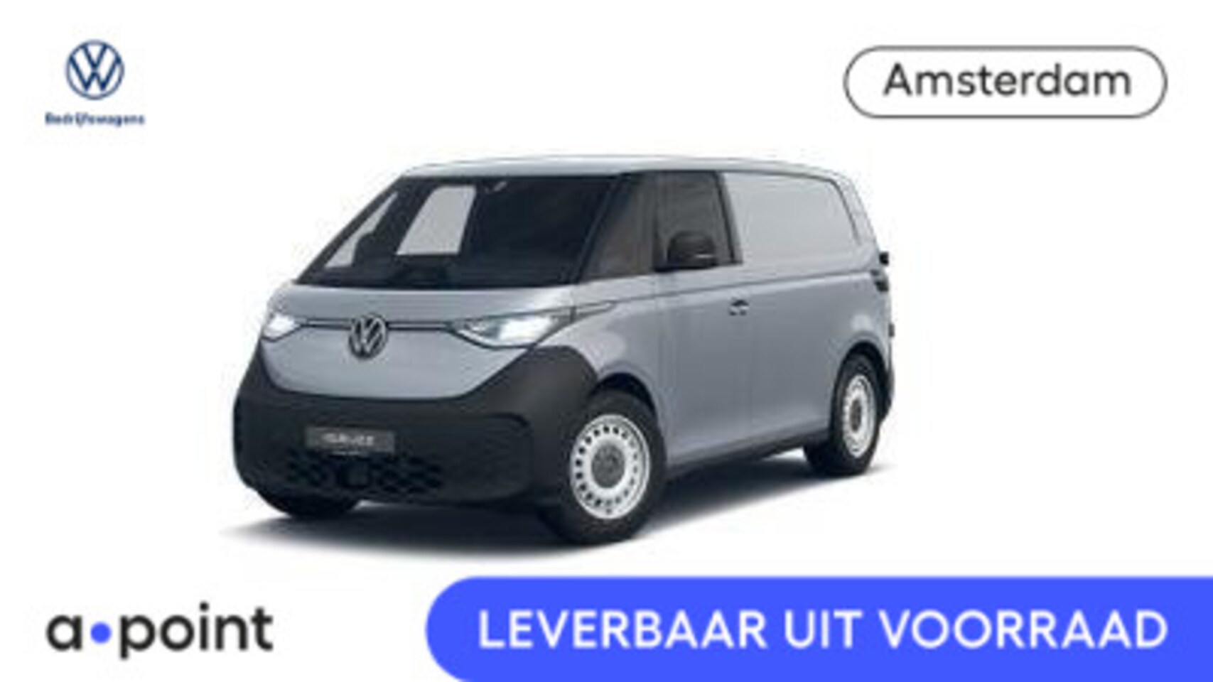 Volkswagen ID. Buzz - Bedrijfswagens Economy Business Elektromotor 286 pk Achterdeuren, trekhaak, VOORRAAD!! - AutoWereld.nl