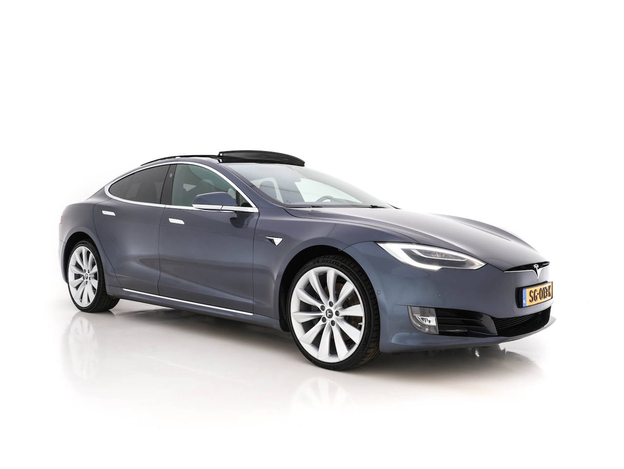 Tesla Model S - 100D (INCL-BTW) *PANO | NAPPA-VOLLEDER | AUTO-PILOT | AIR-SUSPENSION | FULL-LED |  ADAPTIV - AutoWereld.nl