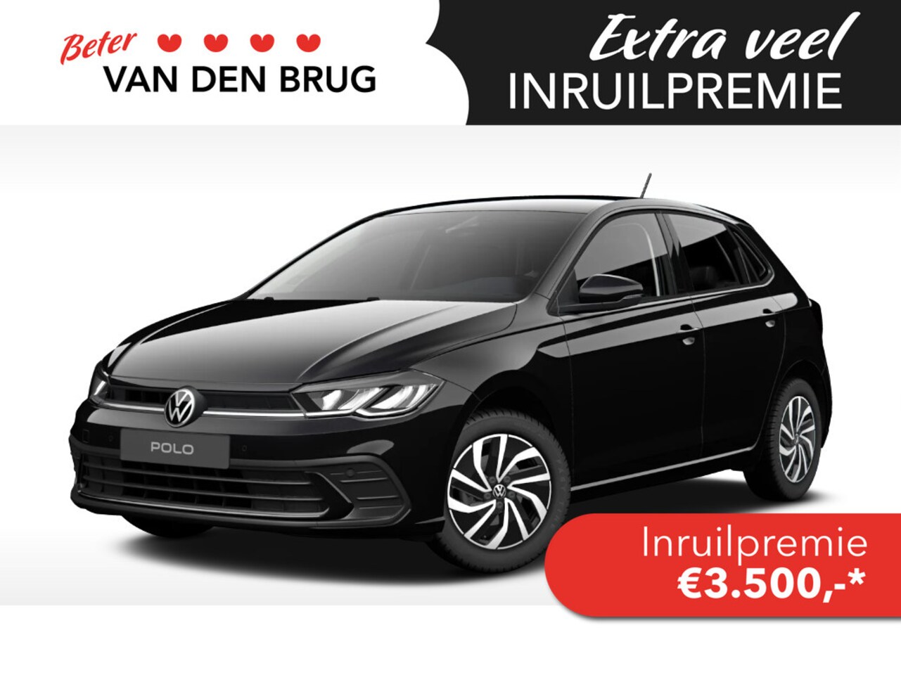 Volkswagen Polo - 1.0 TSI Life Edition 95pk Automaat | Climate Control | Multimedia pakket | Camera | 15 inc - AutoWereld.nl