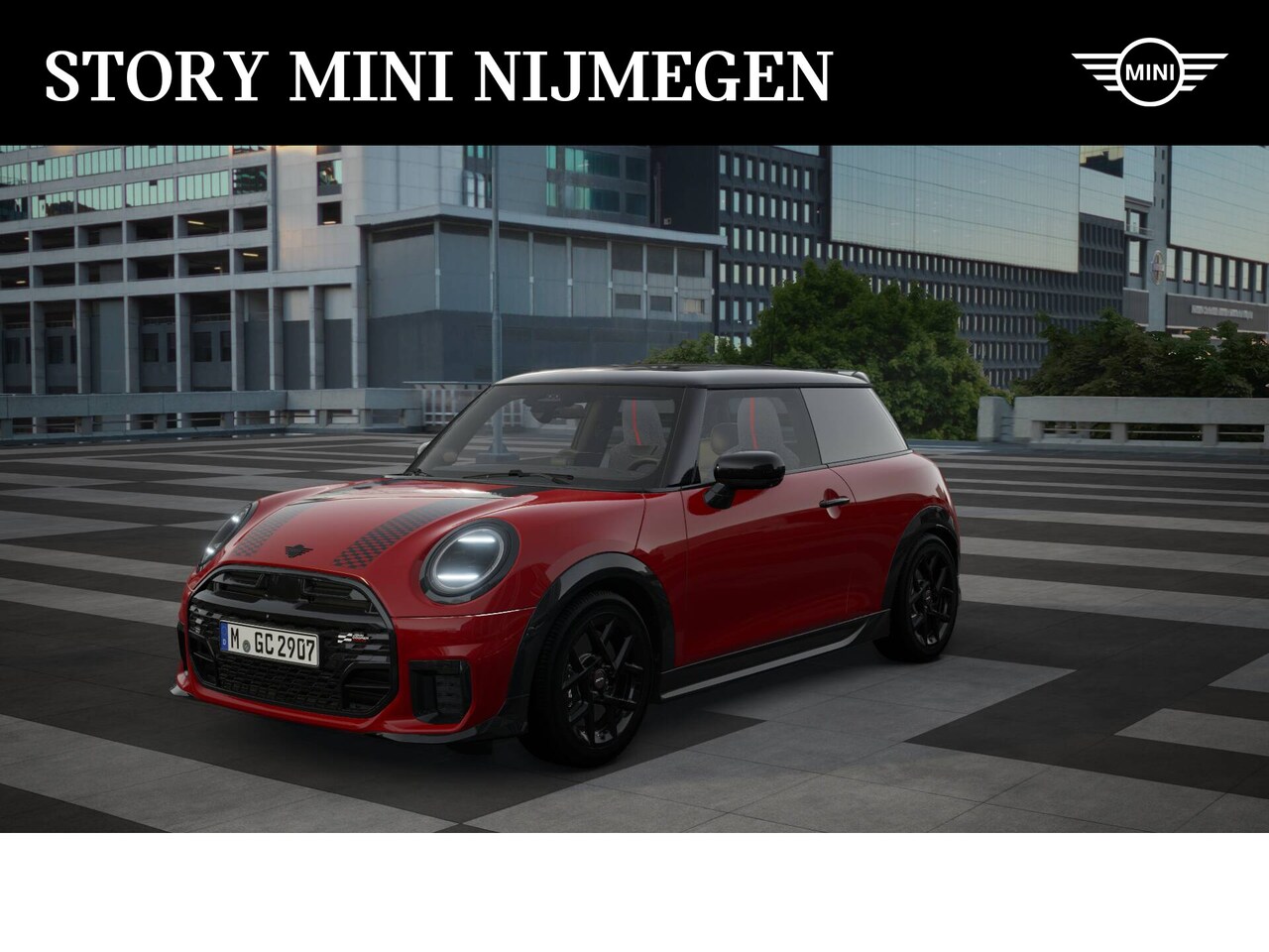 MINI Cooper - Hatchback C Automaat / JCW / Pakket XL / 17" John Cooper Works Sprint Spoke black - AutoWereld.nl