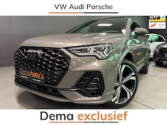 Audi Q3 Sportback - 45 TFSI e S Edition 20''RS BLACK-LINE PANO/NAVI/LEDER/B&O/DAB/CAM/SFEERVERLICHTING///