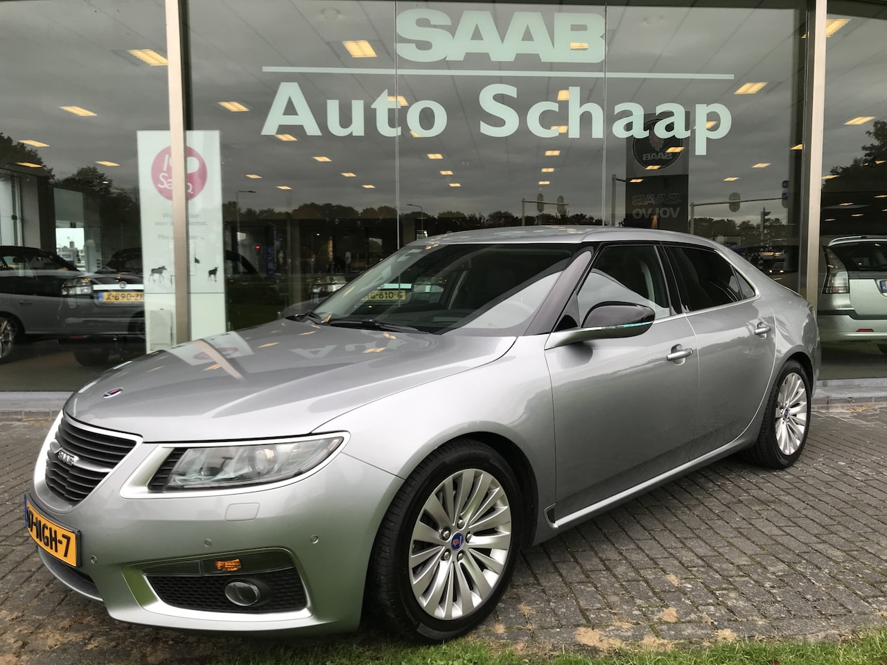 Saab 9-5 - 2.0T Vector Exklusiv Automaat | Rijklaar incl garantie | Aero bumper Head-up U-rail DriveS - AutoWereld.nl