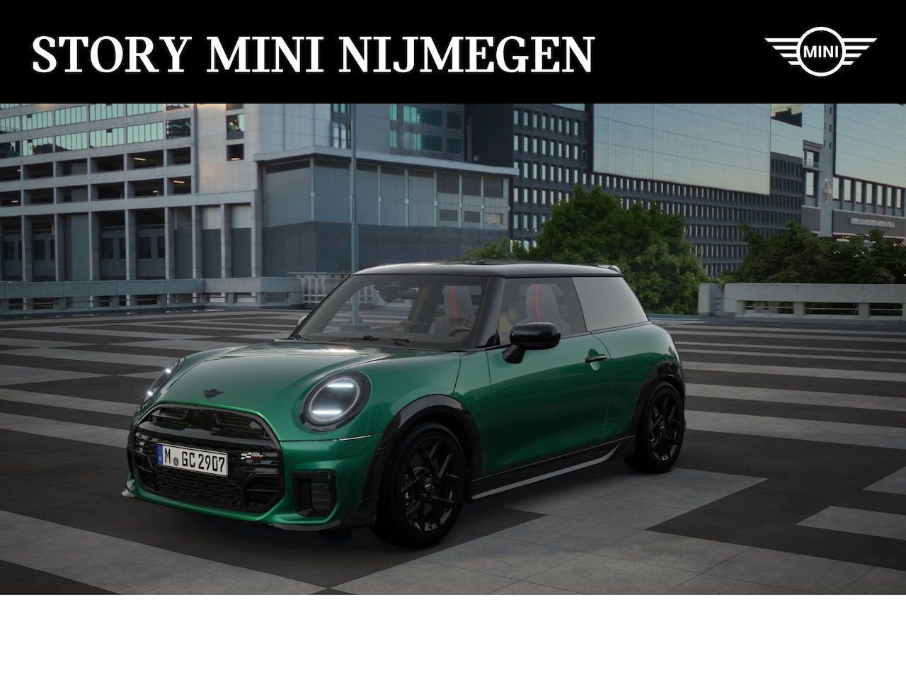 MINI Cooper - Hatchback C Automaat / JCW / Pakket M / 17" John Cooper Works Sprint Spoke black - AutoWereld.nl