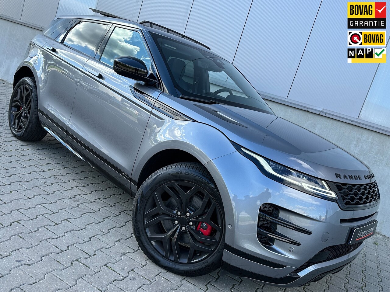 Land Rover Range Rover Evoque - 1.5 P300e R-Dynamic Hse Full Pano Black Pack 306Pk - AutoWereld.nl