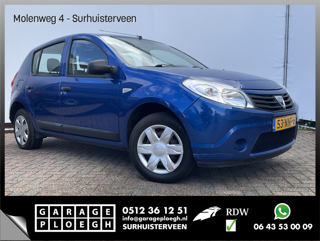 Dacia Sandero - 1.2 Ambiance Airco Trekhaak 5-Deurs! - AutoWereld.nl