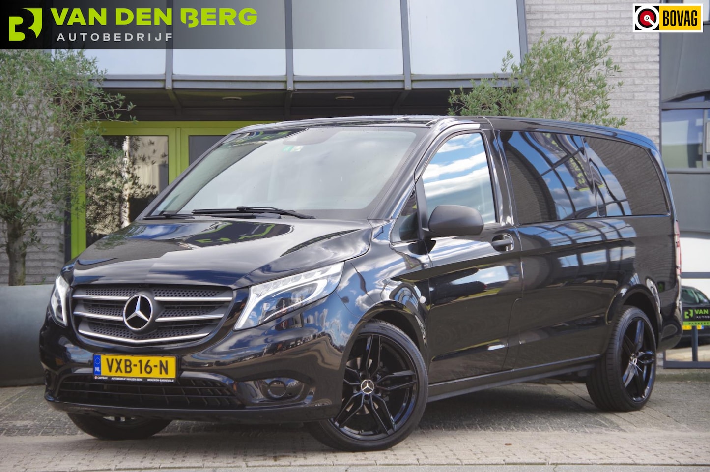 Mercedes-Benz Vito - 116 CDI DC 5P, AUT-9, LED, CAMERA, NAVI, CRUISE, AIRCO, PARKEERSENSOREN, DUBBELE CABINE - AutoWereld.nl