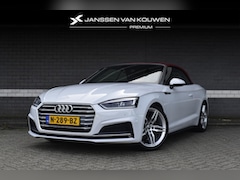 Audi A5 Cabriolet - 40 TFSI Design Pro Line Plus / S-Line / Sportstoelen / Camera / Leder