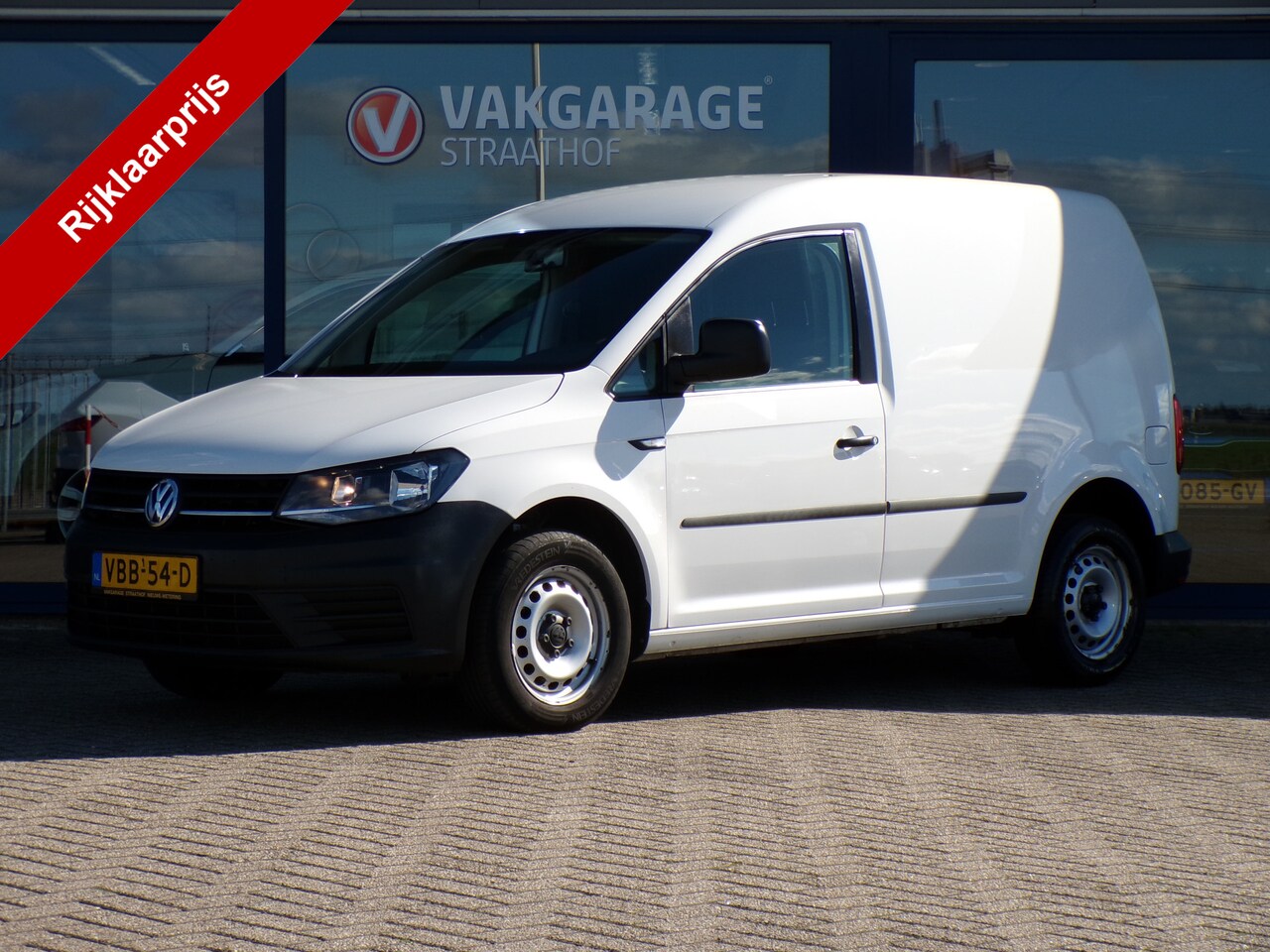 Volkswagen Caddy - 2.0 TDI L1H1 Trendline 2.0 TDI L1H1 Trendline, Airco / Bluetooth / Betonplex laadruimte - AutoWereld.nl