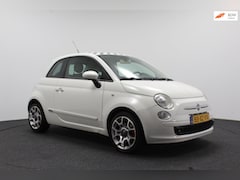 Fiat 500 - 1.4-16V Sport | Climate control | Half leer | Sportvelgen | Goed onderhouden