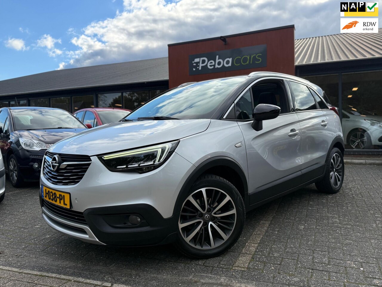 Opel Crossland X - 1.2 Turbo Ultimate*Navi*Automaat*Pano*Leer*Full Led. - AutoWereld.nl