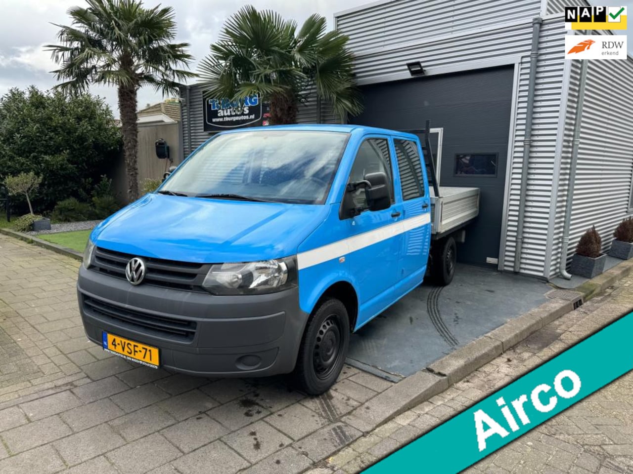 Volkswagen Transporter - 2.0 TDI L2H1 DC Cabine 6 Persoons AIRCO Nw APK - AutoWereld.nl