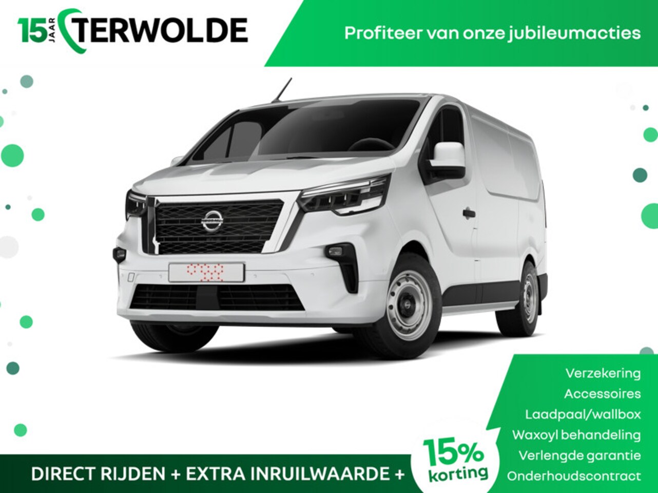 Nissan Primastar - Gesloten Bestel L2H1 3,1t dCi 150 6MT N-Connecta + Schuifdeur links + Achterdeuren met raa - AutoWereld.nl