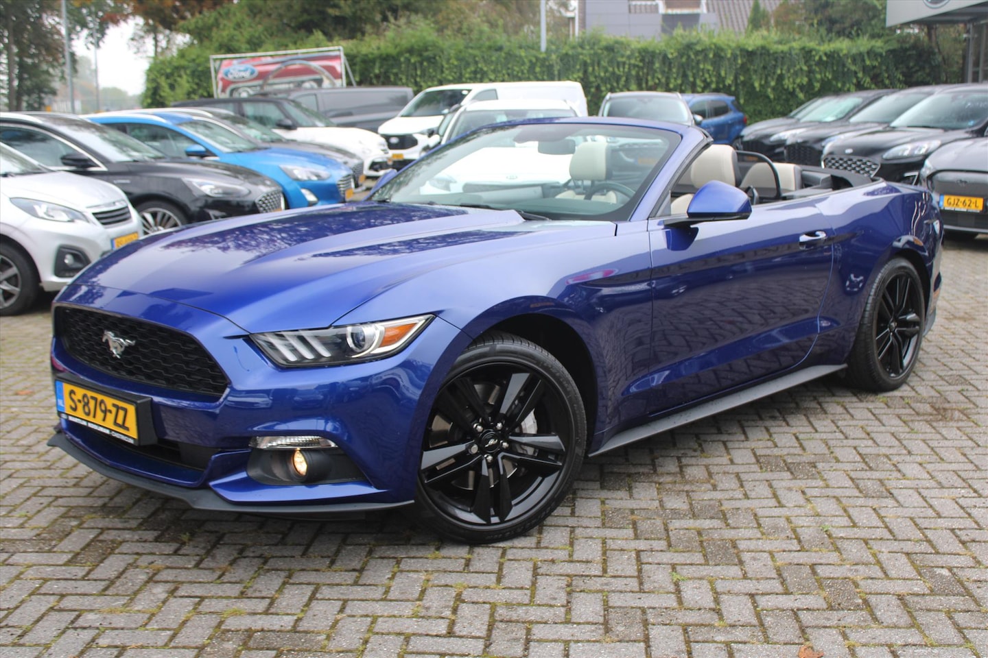 Ford Mustang Convertible - 2.3 EcoBoost 6-bak 317pk/233kw - AutoWereld.nl