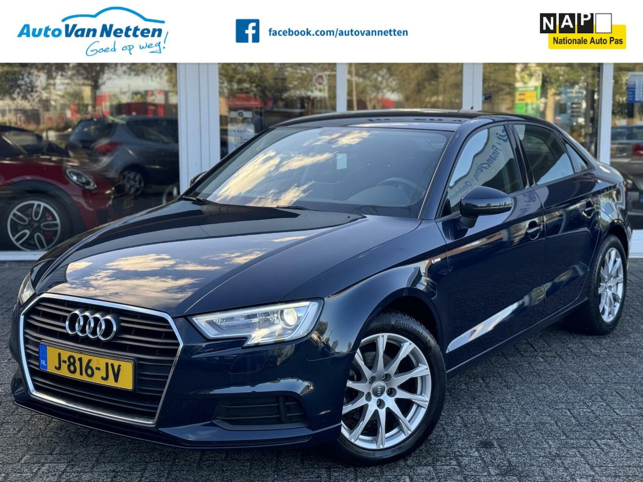 Audi A3 Limousine - 30 TFSI Pro Line 30 TFSI Pro Line,Gr.Navi,Lmv,Cruise,Armsteun,Xenon - AutoWereld.nl