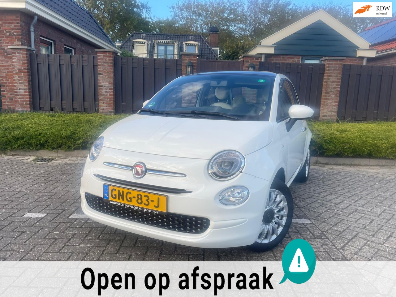 Fiat 500 - 1.0 Hybrid DOLCEVITA PANORAMAKDAK CRUISE AIRCO LMV - AutoWereld.nl