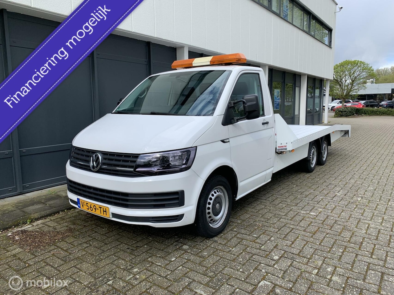 Volkswagen Transporter - 2.0 TDI AUTOTRANSPORTER OPRIJWAGEN KANTELBAAR - AutoWereld.nl