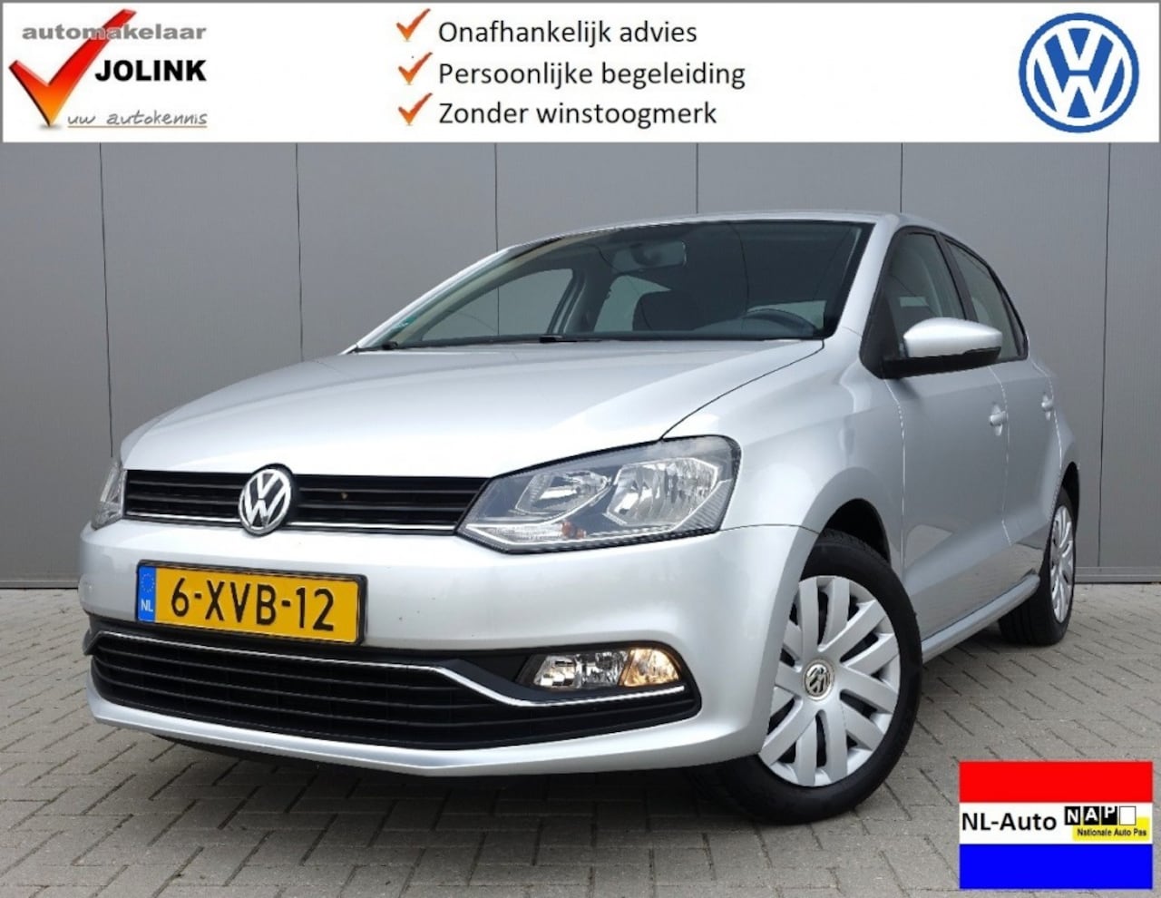 Volkswagen Polo - 1.2 TSi Comfortline BMT I NL-Auto I 1e eig I Airco I Cruise I - AutoWereld.nl