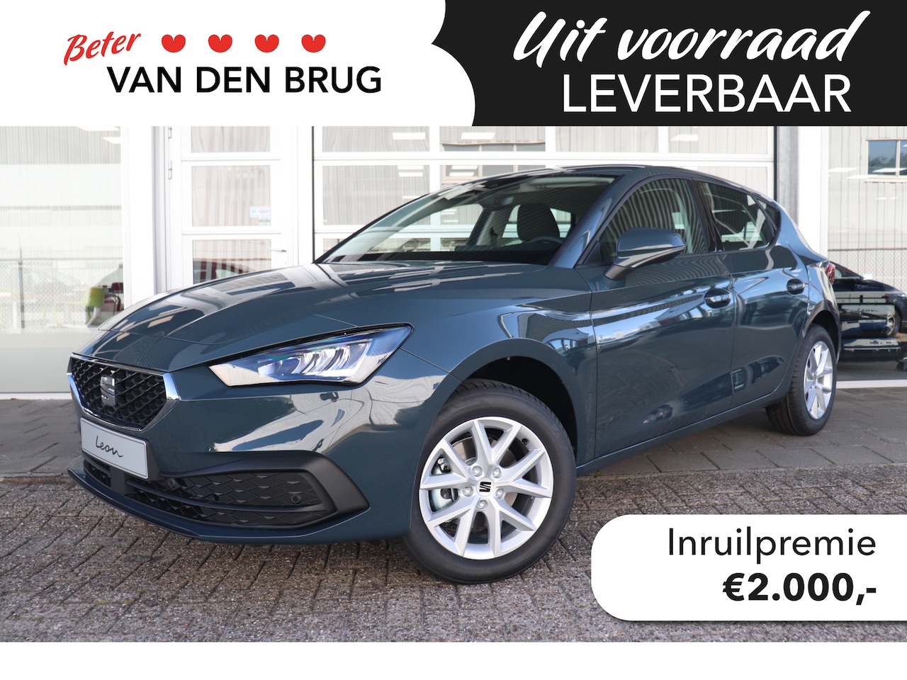 Seat Leon - 1.5 TSI 115pk Style | Facelift ! | Parkeersensoren | 16" lichtmetalen velgen | Navigatie v - AutoWereld.nl